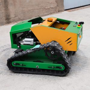 Remote control slope mower
